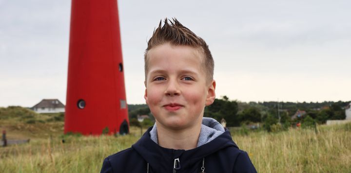 Yannick is opgegroeid op Schiermonnikoog