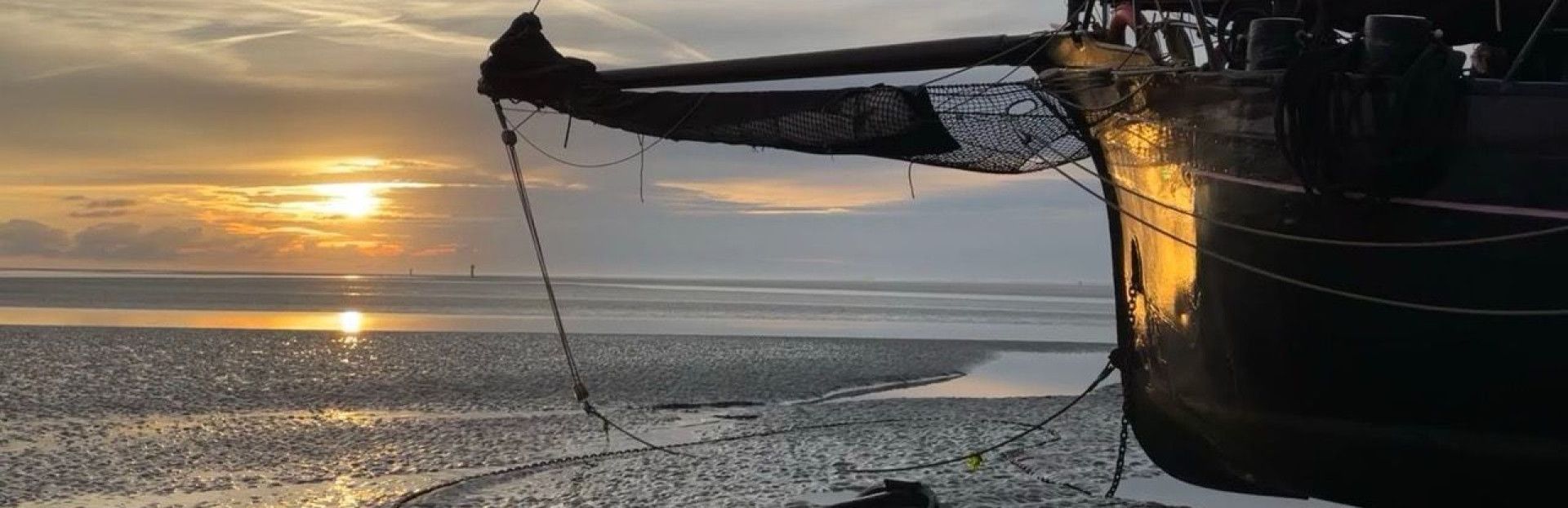 droogvaltocht op de Waddenzee bij Schiermonnikoog