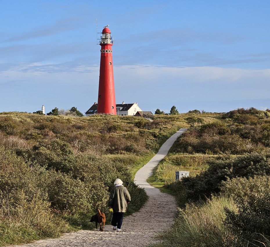 wandelen in de duinen van  Schiermonnikoog