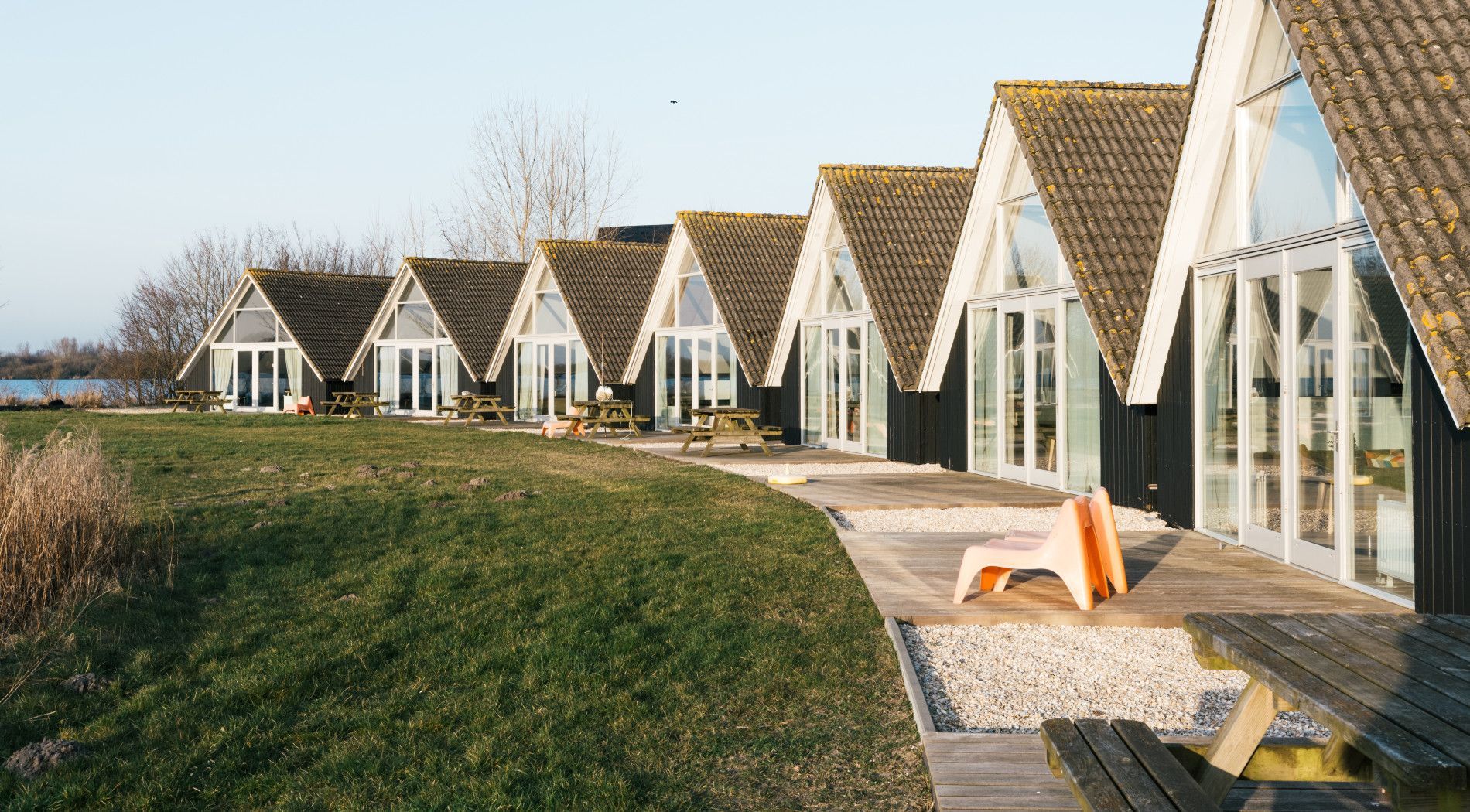 Vakantiehuis Waddenmeer met uitzicht op het Lauwersmeer