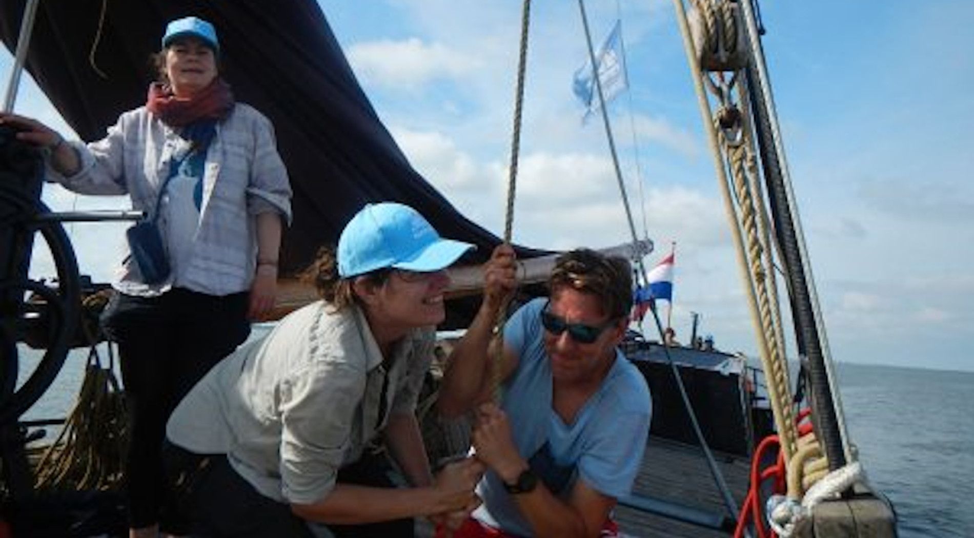 heerlijk zeilen op een klipper vanaf Schiermonnikoog